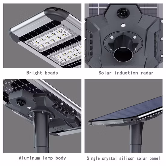 Сертификат CE высокой мощности Сад IP66 Водонепроницаемый уличный светодиодный уличный фонарь на открытом воздухе